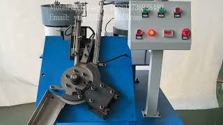 Automatic cable clip assembly machine, nail fitting machine, nail inserting machine for cable clip