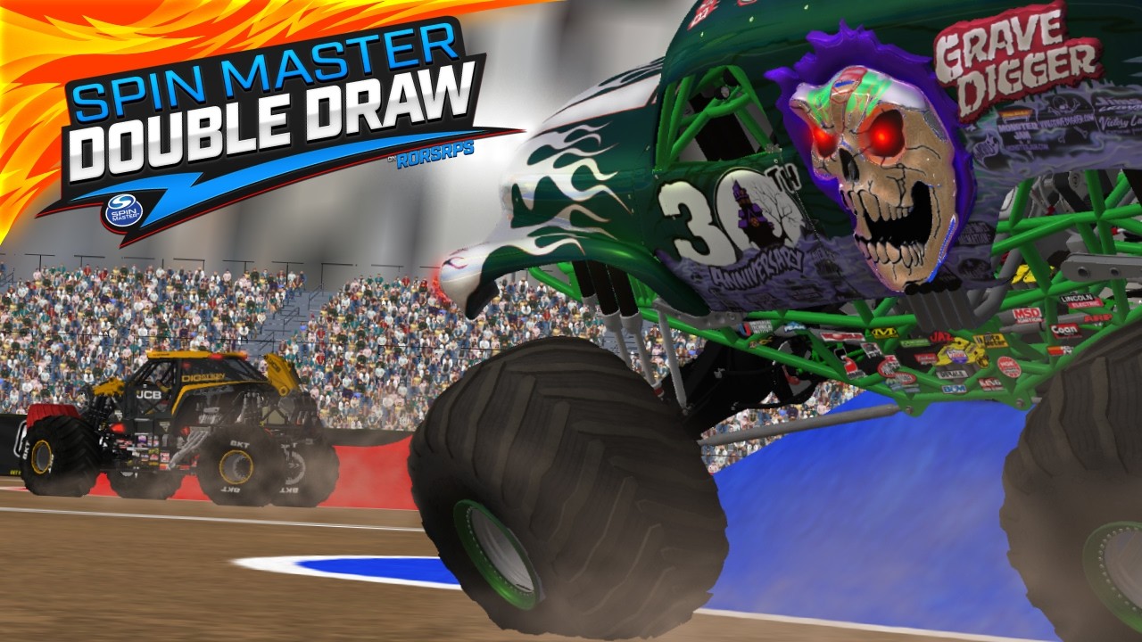 UNSCRIPTED AND UNEXPECTED!! | Spin Master Double Draw | ROR Monster Jam