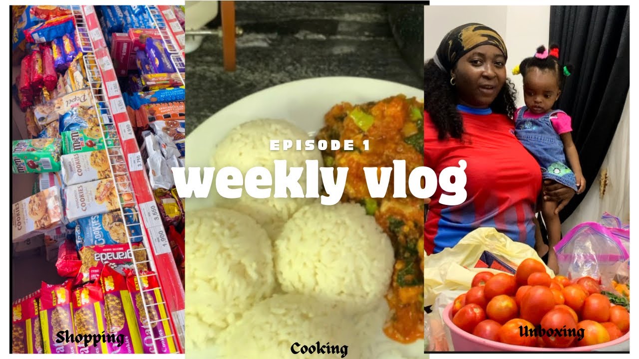 A New Mom Sunday vlog | groceries shopping | cooking catfish stew 