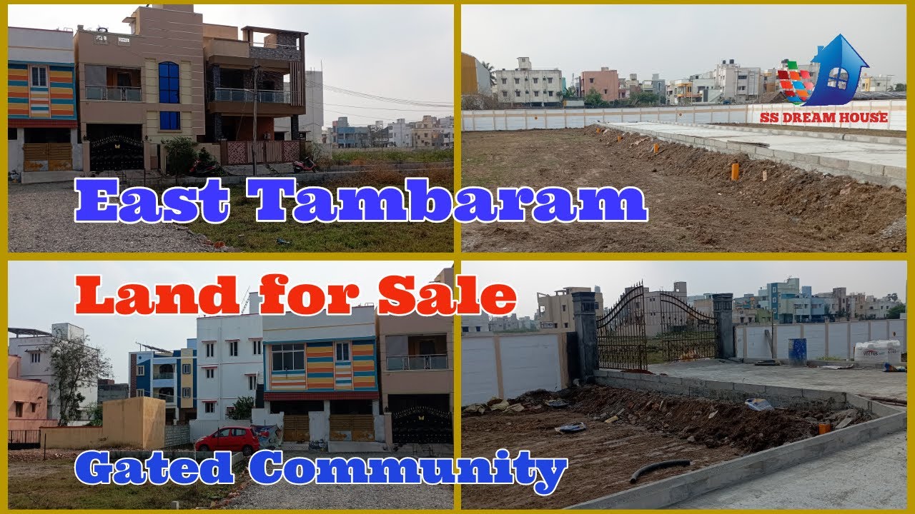 Chennai East Tambaram Thiruvanchery near selaiyur land for Sale 