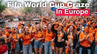 Amsterdam Went INSANE for the FIFA World Cup 2026 | Bar Club In Europe 