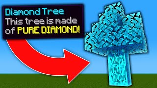 Minecraft, But There Are Custom Trees...