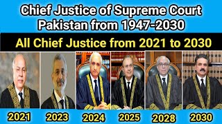 List of Chief Justice of Pakistan | Chief Justice of Pakistan | Chief Justice of Supreme Court