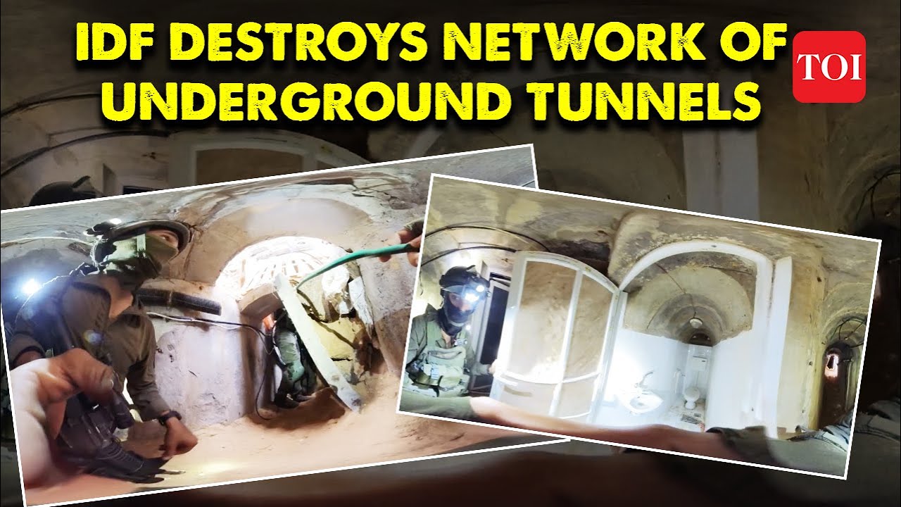 Revealed: Secret Tunnel Network of Hamas Terrorists Under Shifa Hospital - YouTube
