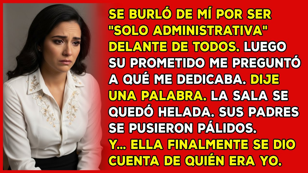 Mi hermana se burló de mí delante de todos. Luego su prometido se quedó helado: 
