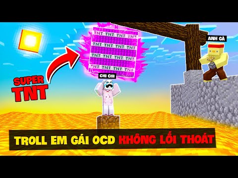 Full Series Collection of Chicken Trolling Sister Chi Chi With Super Funny OCD In Minecraft 🤣