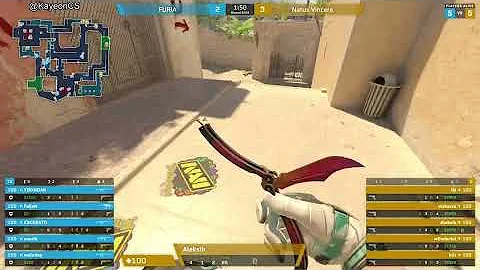 Aleksib Demo ( 12-6 ) Natus Vincere vs FURIA ( MIRAGE ) POV | StarLadder Budapest Major 2025