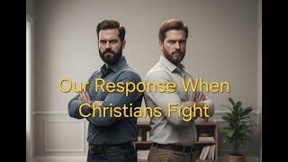 Our Response when Christians Fight  | Pastor Aaron Thompson || SFBC