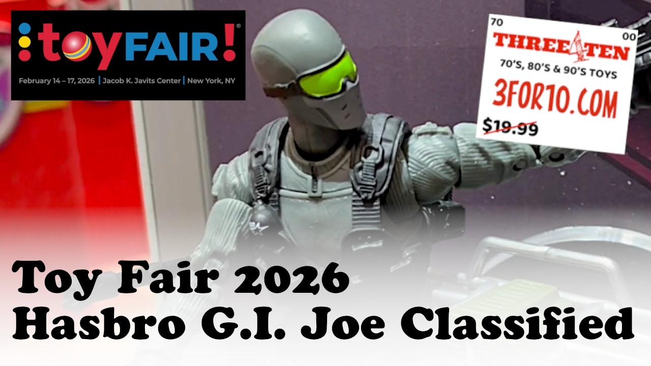 Hasbro G.I. Joe Classified Series Toy Fair 2026