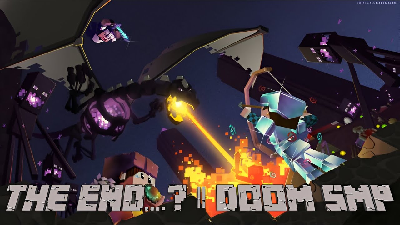 The End Fight || DOOM SMP || MINECRAFT || Ft. @MNGAMER609 - YouTube