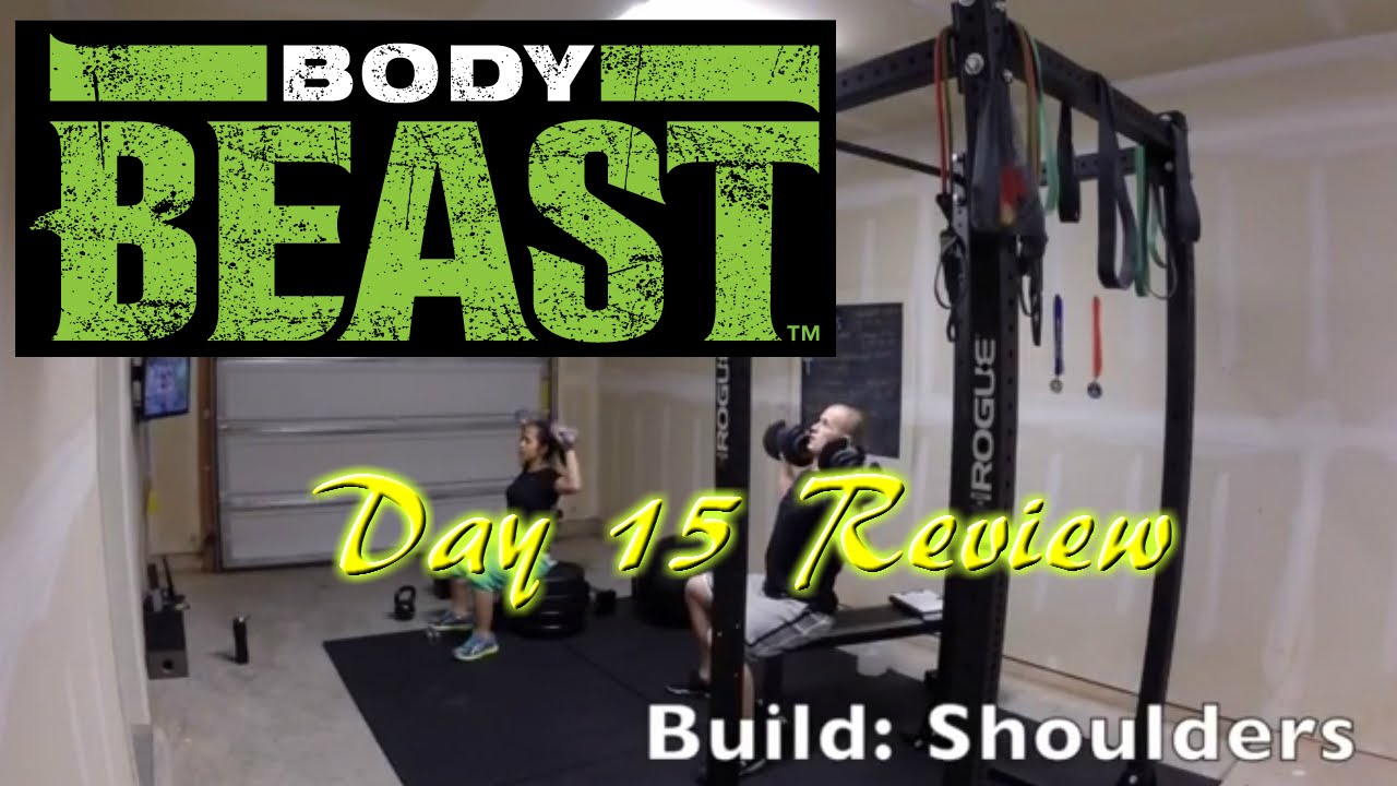 Body Beast 2015: Day 15 Review (Shoulders & BEAST Abs)