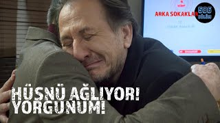 Hüsnü Ağliyor Ben Çok Yorgunum Baba 586. Bölüm