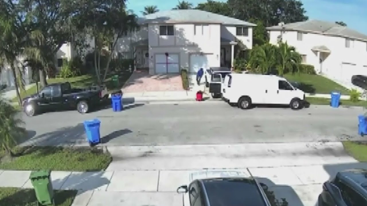 Dramatic video shows shootout between Broward deputy, suspect