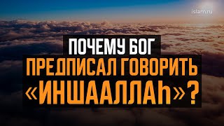 Почему Бог Предписал Говорить Иншааллаh?