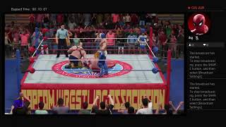 Alexander The Grater Vs Biff Vs Stingray CWA TV Championship Match screenshot 5