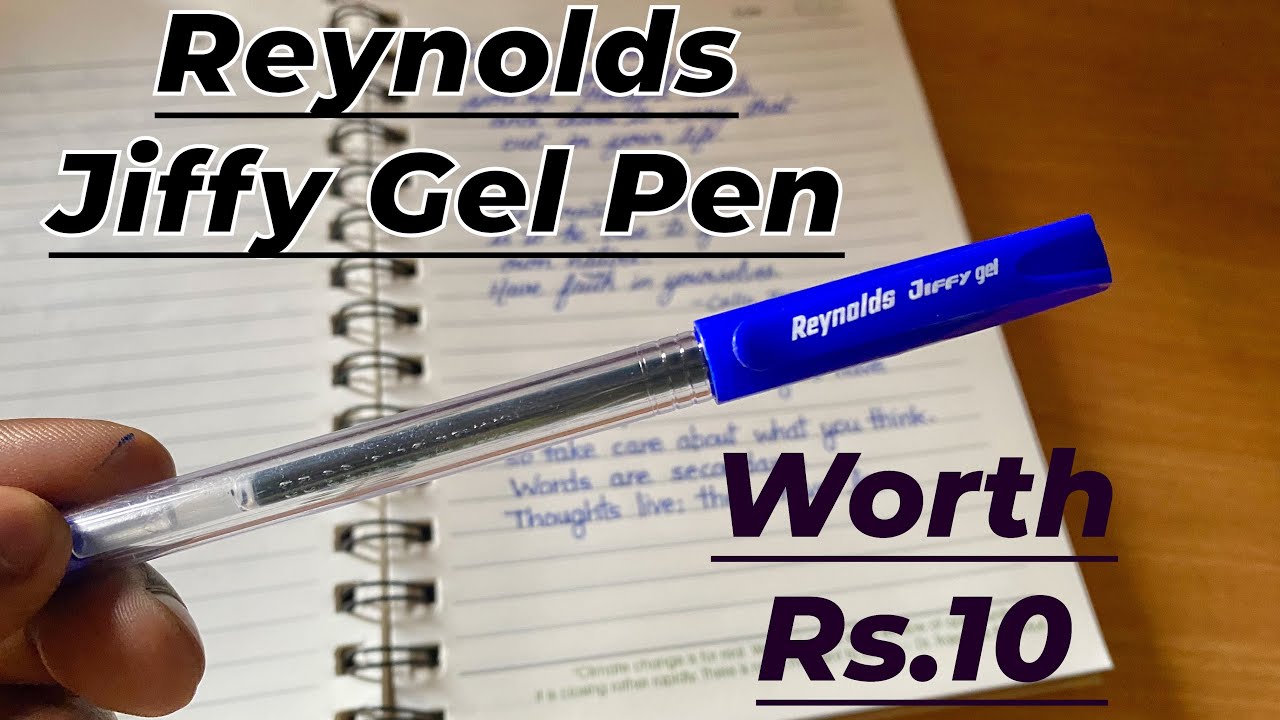 Reynolds Jiffy Gelstifte – Nadelspitze 0,5 Mm, Blau, 40 Stück Im Set