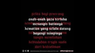 Armour Of Death - Lukisan Air Mata Gaza ( Lirik ) #gothicmetalindonesia