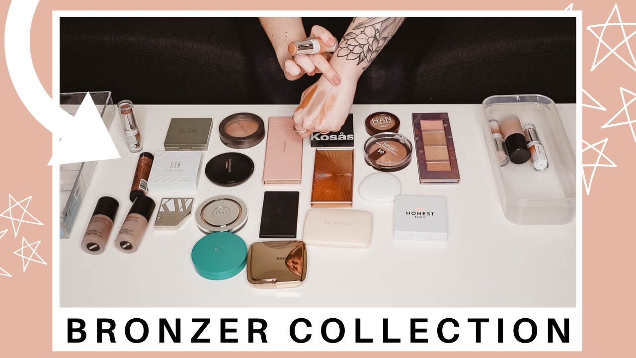 CLEAN & CRUELTY FREE BRONZER COLLECTION SWATCHES + COMPARISONS YouTube