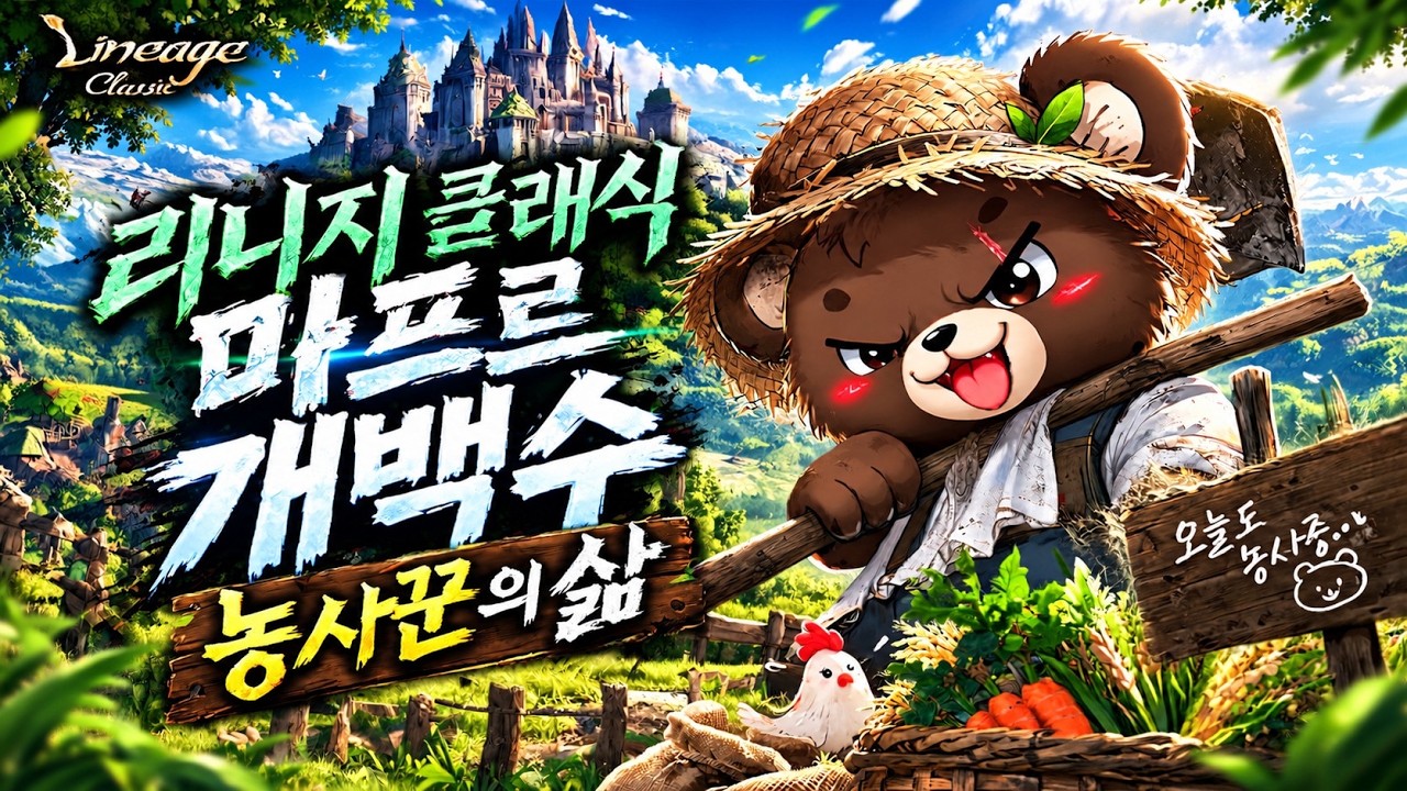 [리니지클래식] 마프르 57기사 오늘도변함없는 사냥~ 득템좀해보자!! 제발류!! #내가수영 #쌈용 #이문주 #비도 #만해 #리니지클래식 #lineageclassic