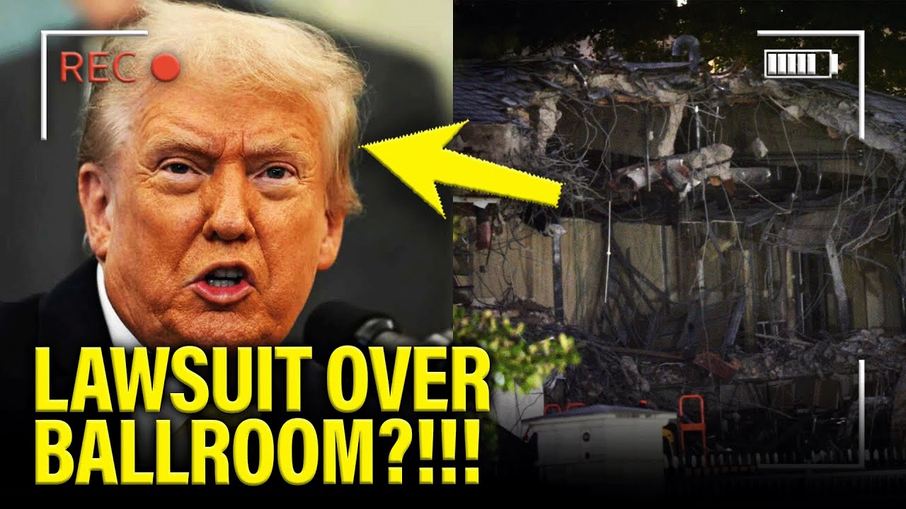 🚨Trump MUST BE SUED NOW for WHITE HOUSE DEMOLITION!