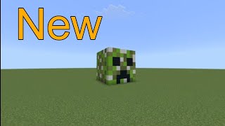 Minecraft How To Make A Creeper Head Tutorial