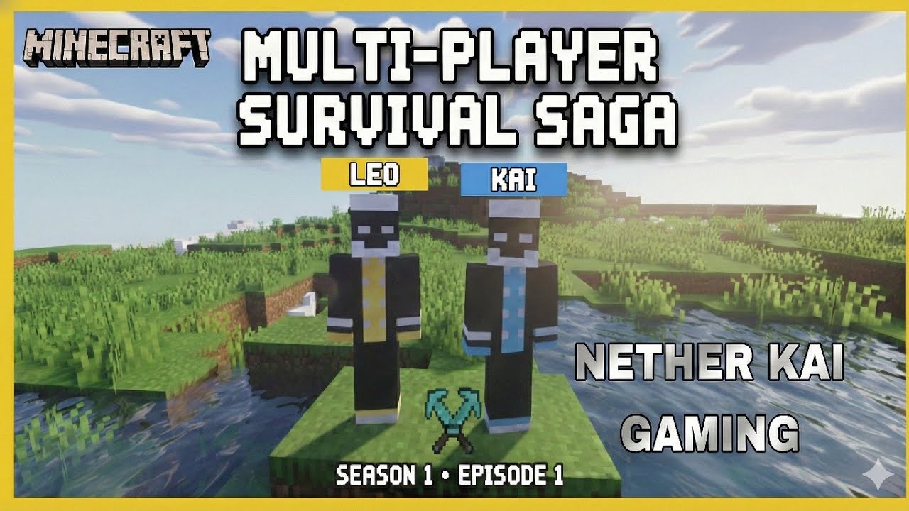 MINECRAFT MULTI-PLAYER SURVIVAL SAGA IN TELUGU 