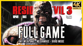 RESIDENT EVIL 3 NEMESIS【No Damage/Hard】Infinite Weapons Showcase | Pro Gameplay Walkthrough