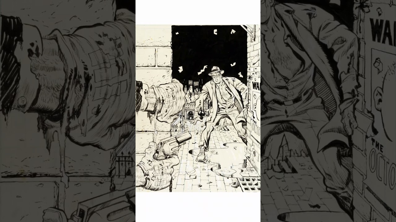 Original Art by Will Eisner! (The Spirit, A Contract with God) 