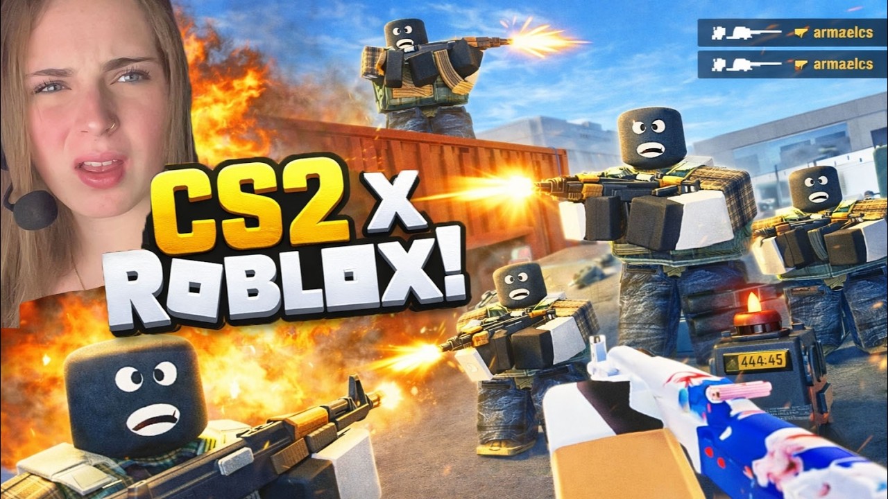 Zahrála jsem si POPRVÝ roblox?😱