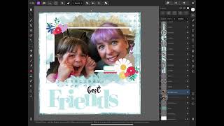 5. Digital Scrapbooking | Affinity Photo on iPad | Lesson 5 | Scrapping Part 1
