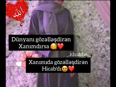 HİCABİM🧕❤🤲🏻😍#hicab#hicabli #dinimislam #quran #məkkə #məçid #Tanrı #allahım #namazım