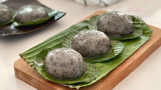 Black Sesame Peanut Kuih ｜黑芝麻花生粿