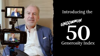 Uncommon 50 Generosity Index - Introduction