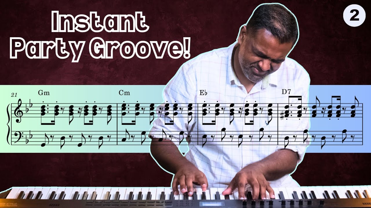 Учебник по игре на фортепиано | Ритмические паттерны для танцев, сальсы и диско