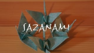 Origami'sazanami'~秘伝千羽鶴折形・楽々波~
