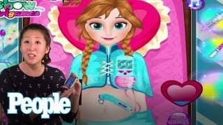 Frozen App 'Anna Giving Birth' Is Even More Bizarre than It Sounds! | People screenshot 4