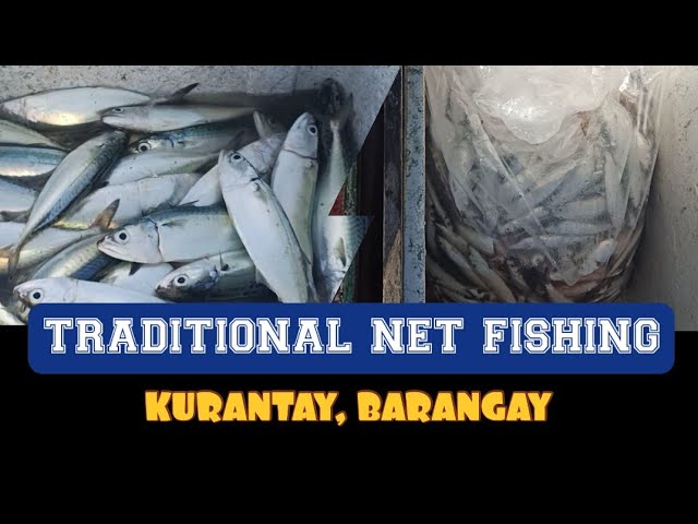 Pamo - Net fishing at night  Di inaasahan may nahuling bawal 