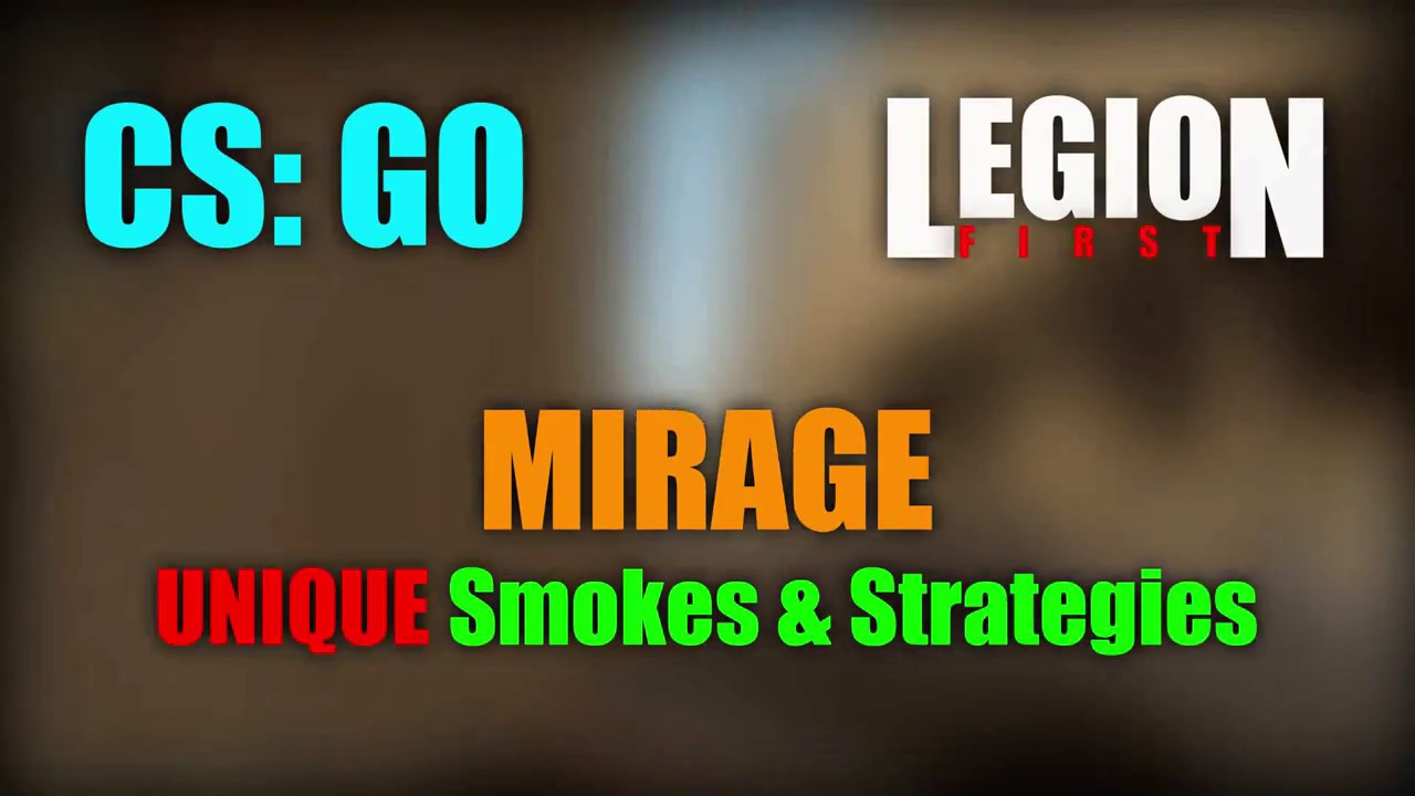 CS: GO | Mirage - NEVER SEEN BEFORE UNIQUE Smokes & Strategies