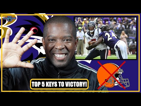 Baltimore Ravens TOP 5 Keys to Victory over Cleveland Browns!