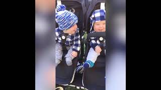 Twin Babies Around The World  Loving Or Fighting  Funny Baby Video😂