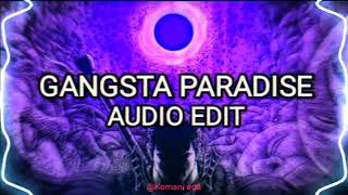 gangsta  paradise - coolio feat. lv [ EDIT AUDIO ]
