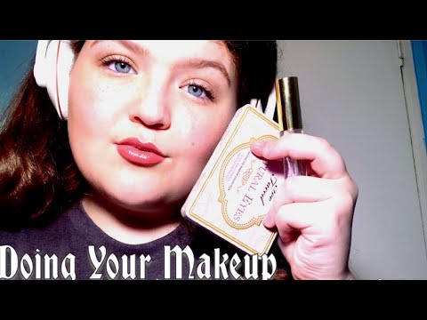 ASMR-Doing Your NYE (New Year’s Eve) Makeup (Roleplay)