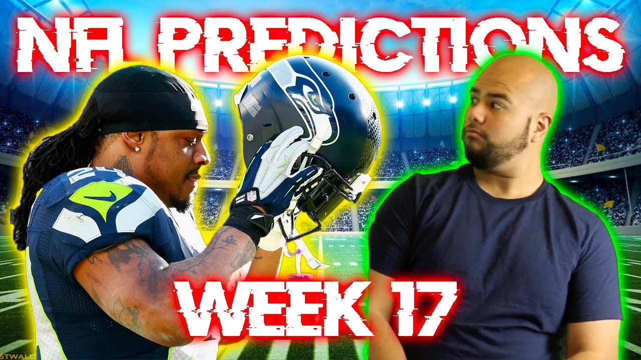 BEASTMODE IS BACK!!!! NFL Predictions Week 17 YouTube