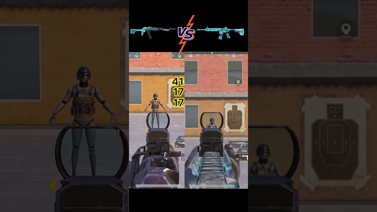 m416 vs ASM Abakan gun tasting bgmi 