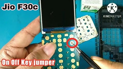 jio lyf f30c power key jumper ways || jio lyf f30c on off key jumper ways solution
