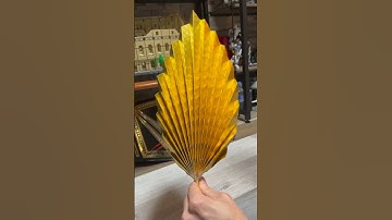 Origami; Illusion - Diagonal(Gold) #shorts