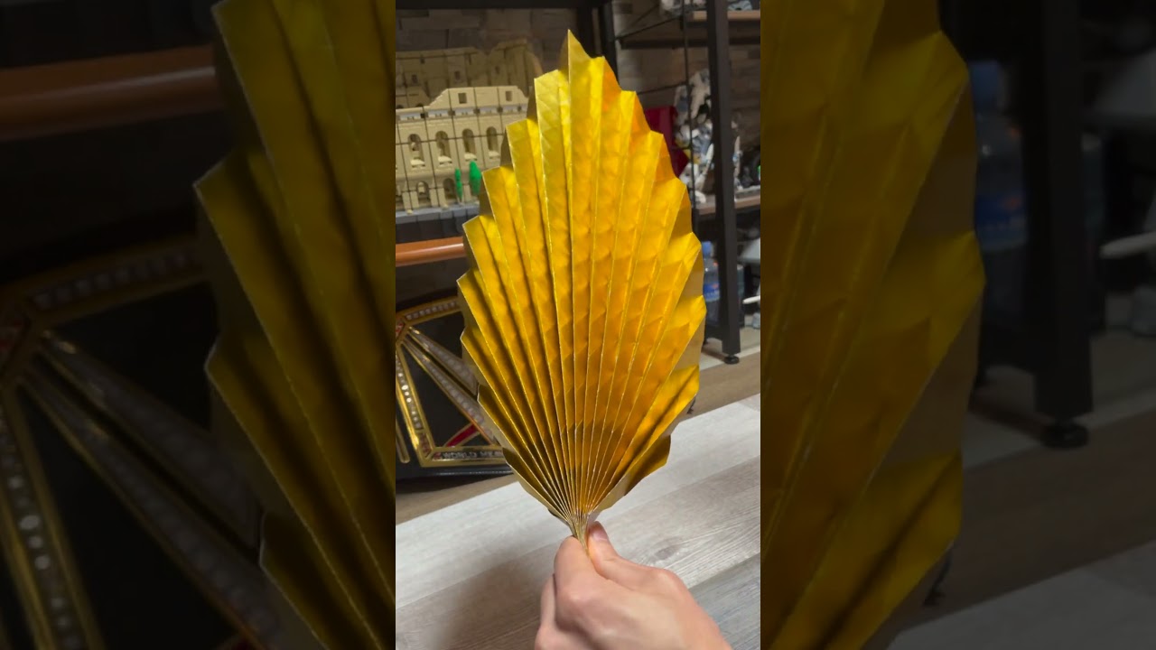 Origami; Illusion - Diagonal(Gold) 