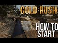 HOW TO START  Gold rush the Game  PC/Console 2021