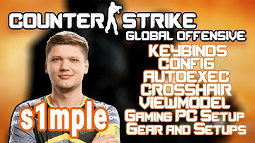 s1mple Counter Strike Global Offensive Settings, Keybinds & Setup 2020 Update