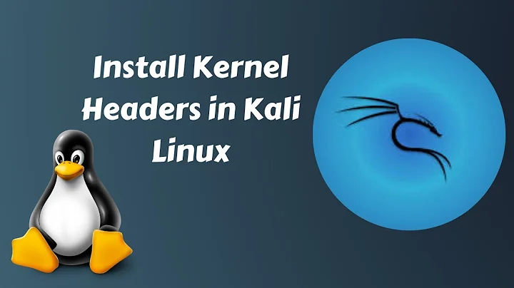 How to install Kernel Headers in Kali Linux | Urdu